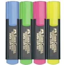 Текстмаркери Faber-Castell 48, 4 броя