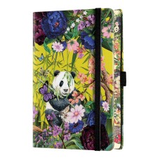 Бележник Castelli Eden, 9x14cm, линиран, Panda