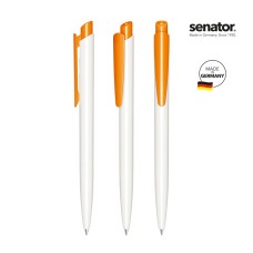 Химикалка Senator Dart Polished 2959, бял/оранжев 151