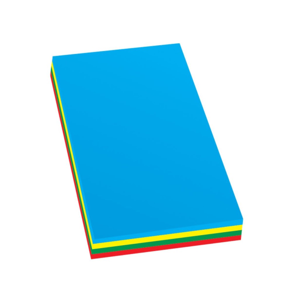 Разделители 190g картон, 235x105mm, наситени цветове, 5цв. в опаковка