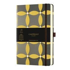Бележник Castelli Oro, 13x21cm, линиран, Circles