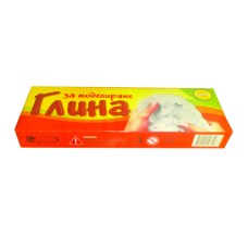 Глина за моделиране Естрела, бяла, 400g