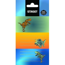 Етикети за тетрадка Street Dino, оп.9