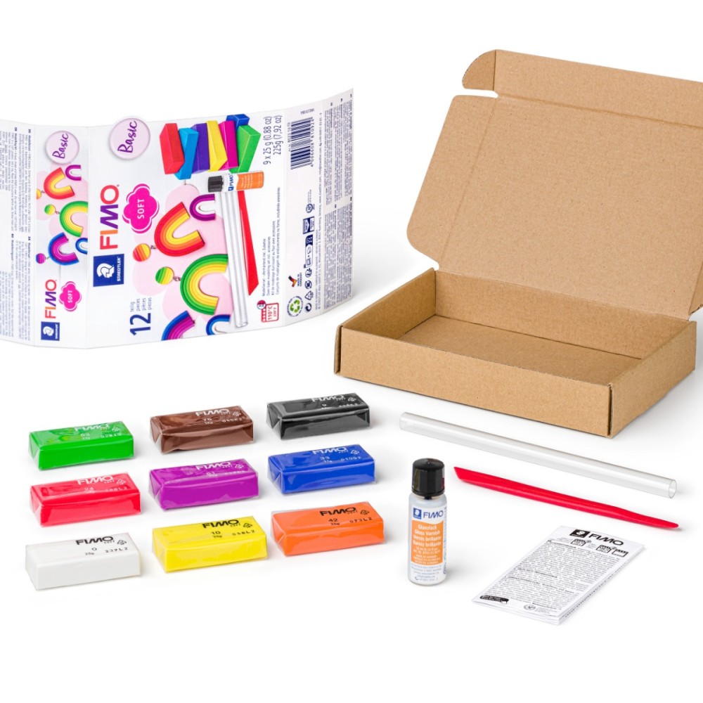 Комплект глина Staedtler Fimo Soft Basic 802310