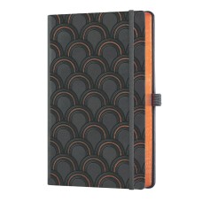Бележник Castelli C&G, 9x14cm, лин,Art Deco Copper