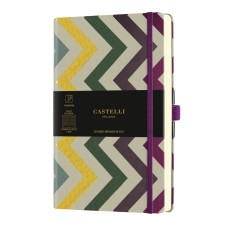 Бележник Castelli Oro, 13x21cm, линиран, Frets