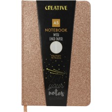 Бележник Creative, A5, 96л, асорти