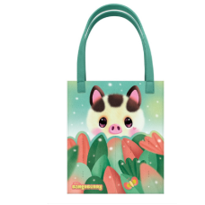 Чанта Bangoberry Piggy Pig, с джоб, 24х28х2см
