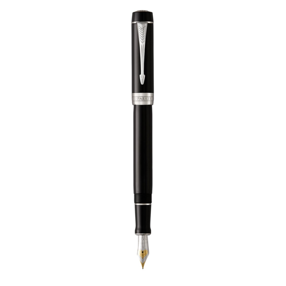 Писалка Centennial Parker Royal Duofold Black CT, M