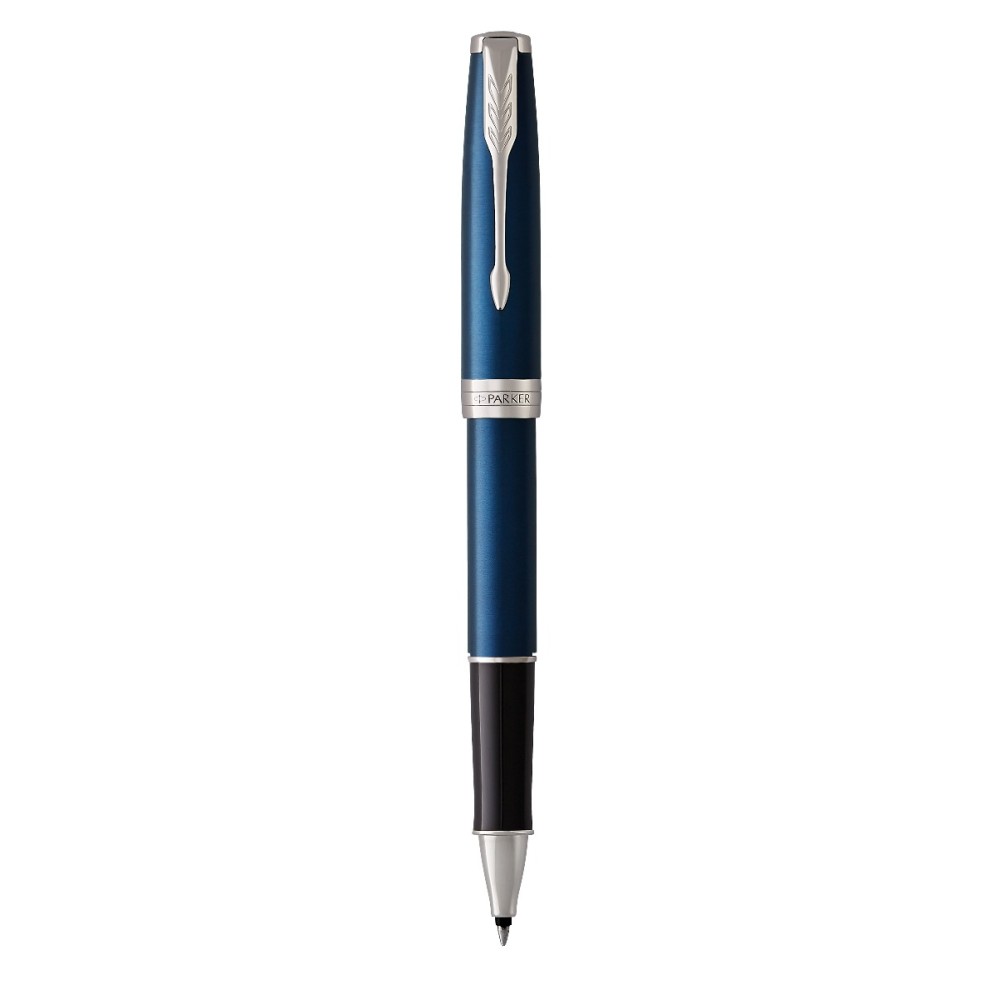 Ролер Parker Royal Sonnet Lacquer, син CT