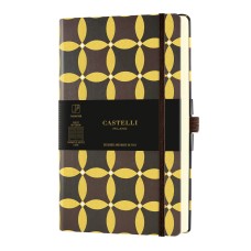 Бележник Castelli Oro, 9x14cm, линиран, Corianders