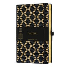 Бележник Castelli C&G, 9x14cm, б.л, Greek Gold