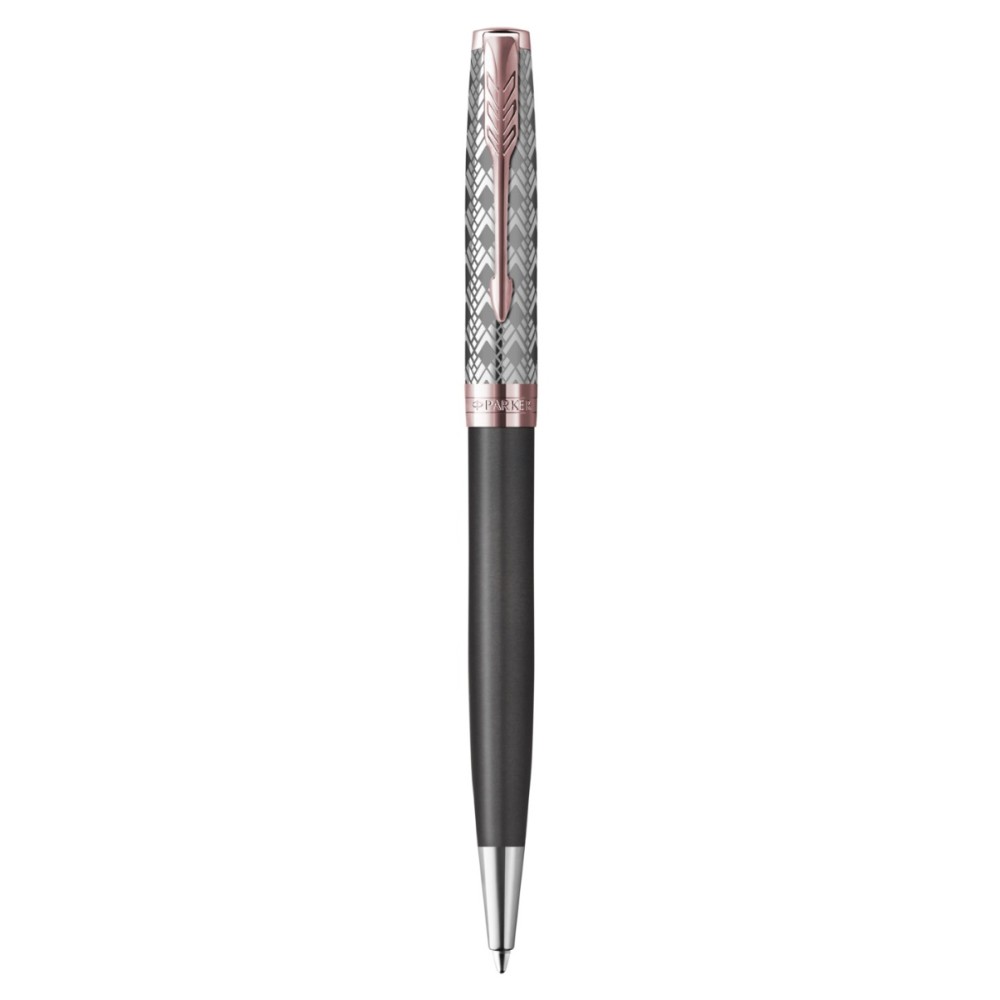 Химикалка Parker Royal Sonnet Premium Metal Grey PGT