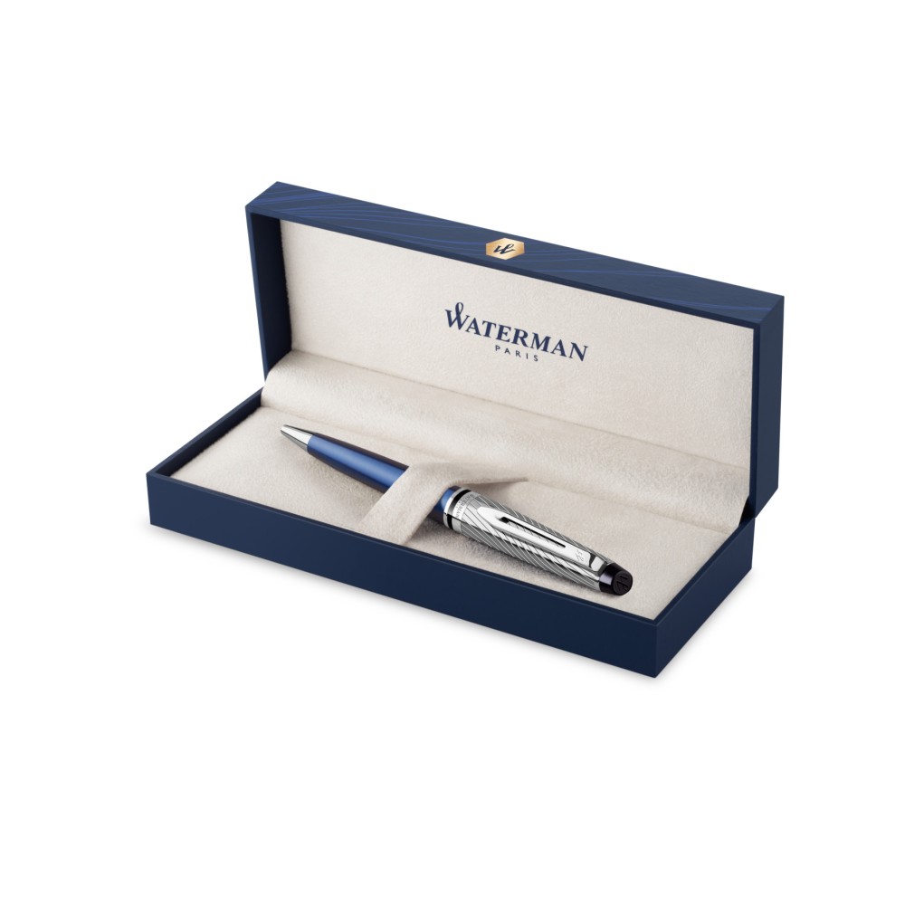 Химикалка Waterman Expert SE Deluxe Metallic Blue CT