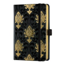 Бележник Castelli C&G, 9x14cm, лин, Baroque Gold