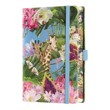 Бележник Castelli Eden, 9x14cm, линиран, giraffe