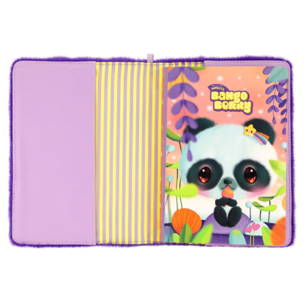 Бележник Bangoberry Pally Panda, плюшен