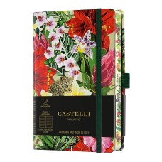 Бележник Castelli Eden, 9x14cm, линиран, Leopard