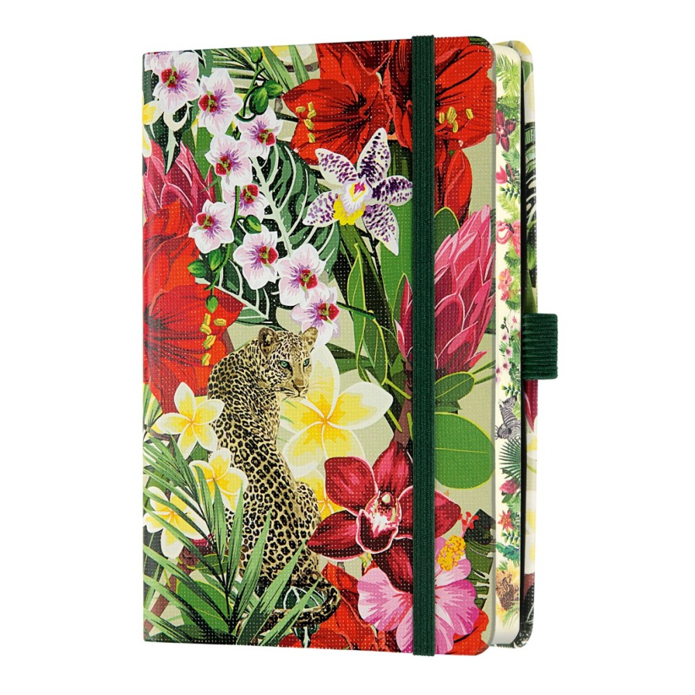 Бележник Castelli Eden, 9x14cm, линиран, Leopard