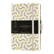 Бележник Castelli Oro, 13x21cm, бели л., Snakes