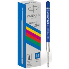 Пълнител Parker за химикалка, пластм, оп.20, син m