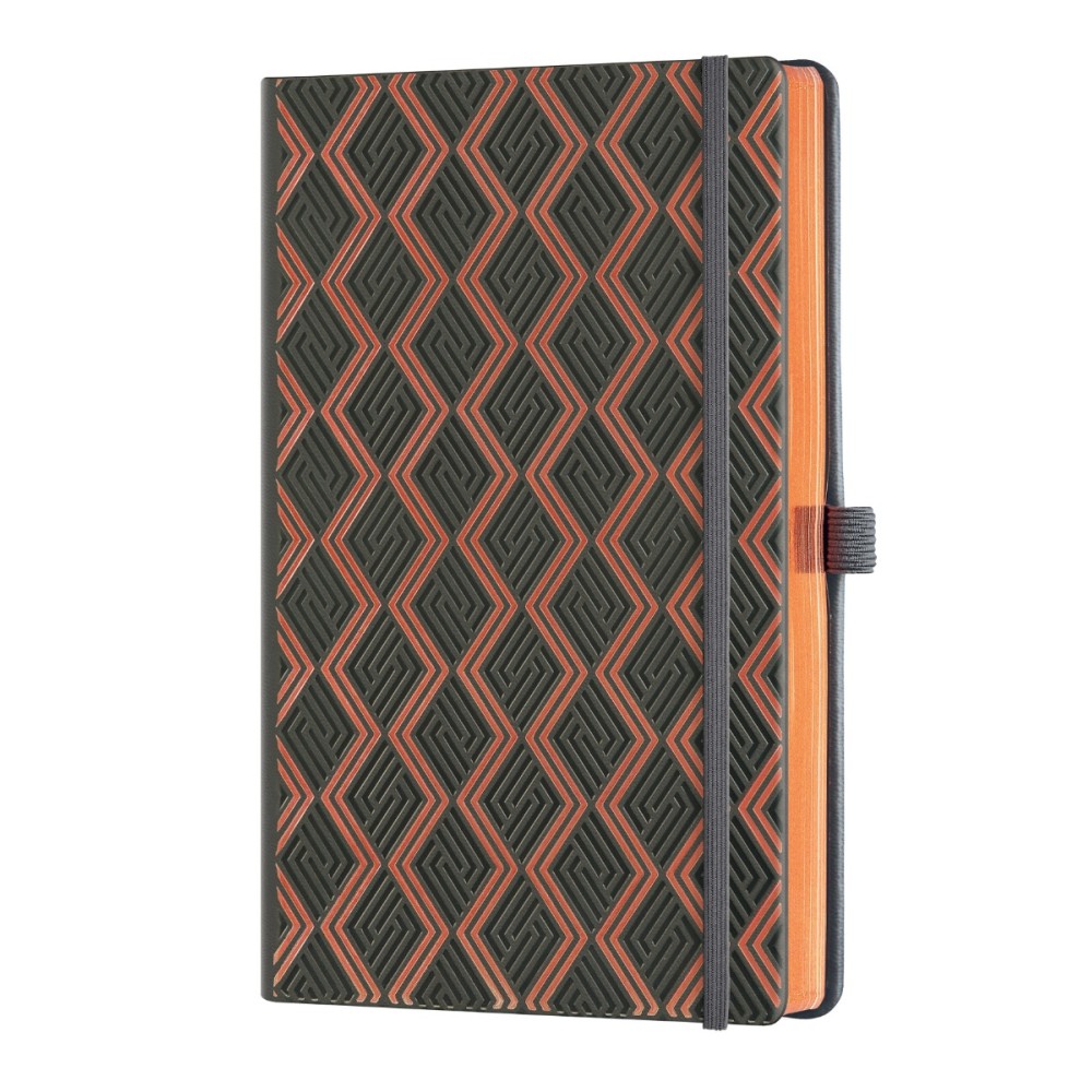 Бележник Castelli C&G, 13x21cm, лин, Greek Copper