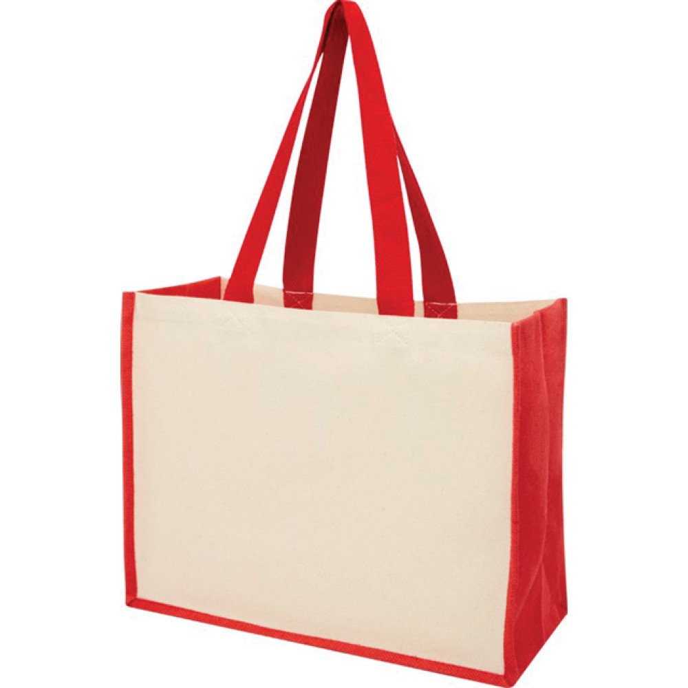 Чанта за пазар Varai, 23l, нат/червен