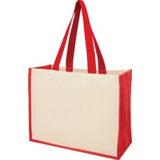 Чанта за пазар Varai, 23l, нат/червен