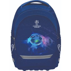 Ергономична раница UEFA, 31х17х45 cm, синя