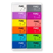 К-т глина Staedtler Fimo Soft, 12цв.х25g,Brilliant