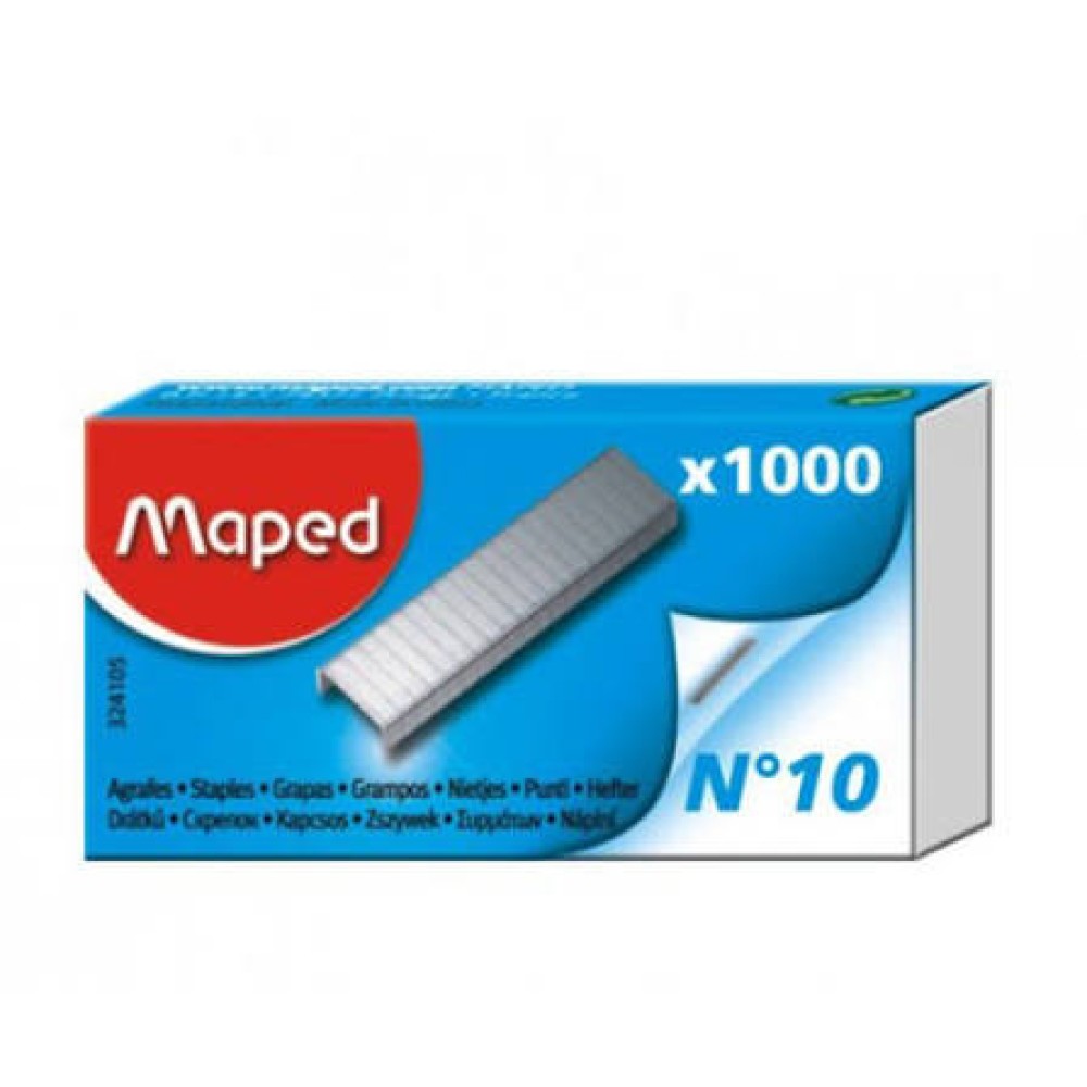 Телчета за телбод Maped №10, 1000 бр/оп.